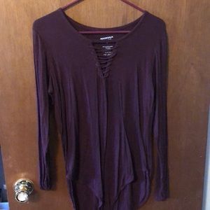 Maroon Arizona Body Suit